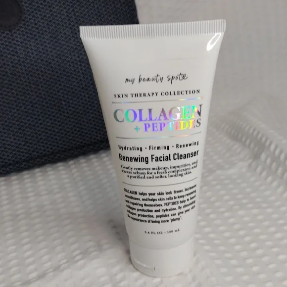 My Beauty Set Collagen Peptides Skincare Set - AirFrance Cosmetic Bag - Picture 5 of 9